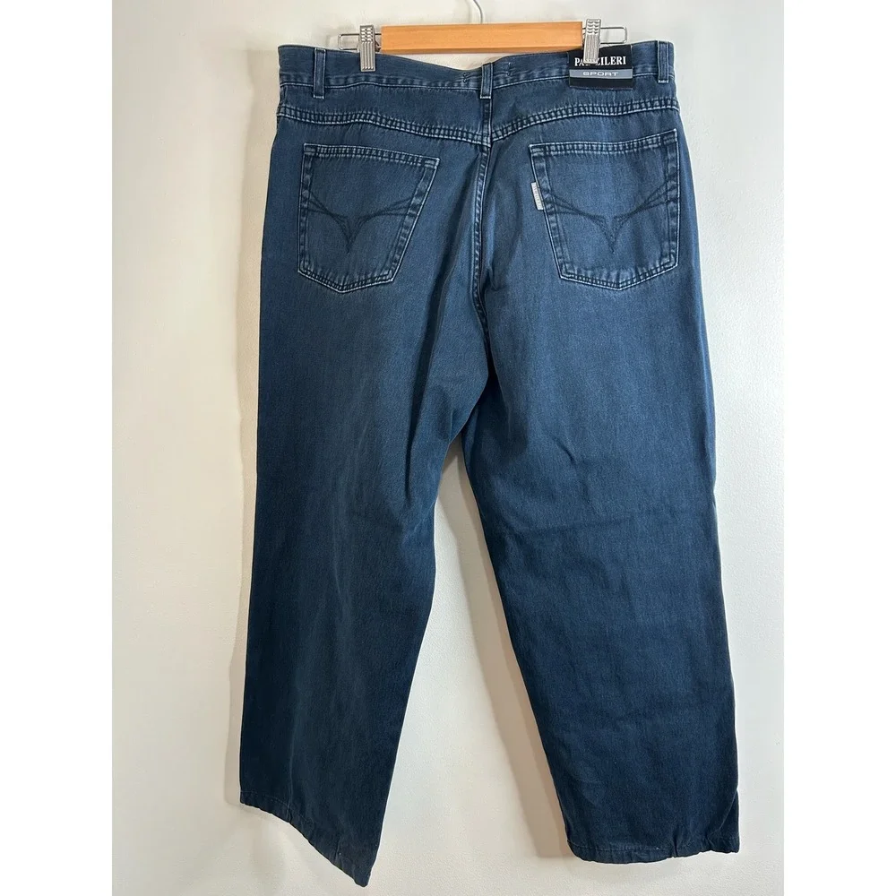Pal Zilieri Sport Men's Blue Denim Jeans Size 56 (actual‎ 36x28) Dark Wash